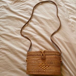 Wicker purse